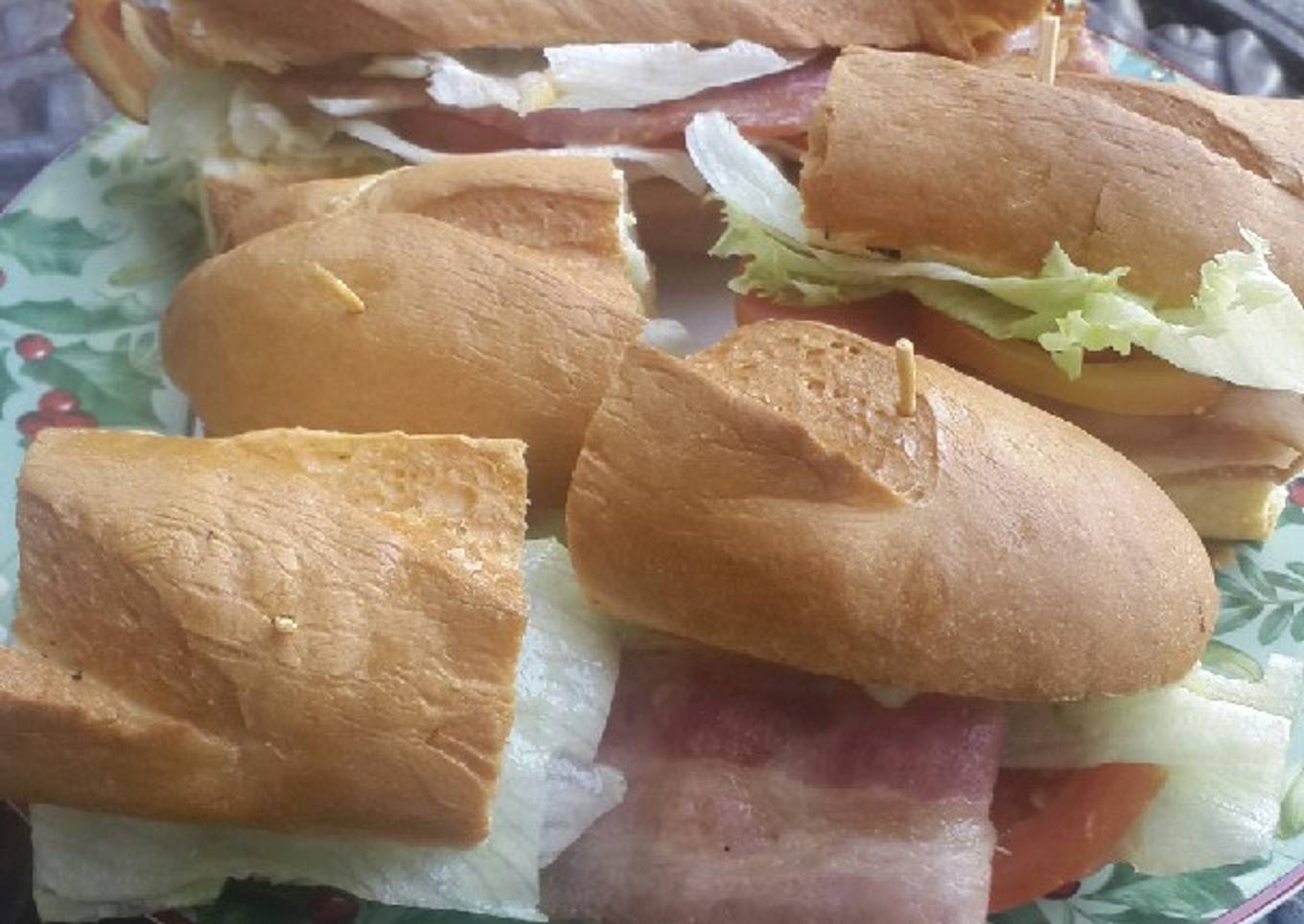 Bacon in Baguette
