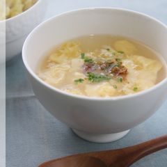 A picture of Potato Broth Egg Soup.