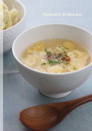 A picture of Potato Broth Egg Soup.