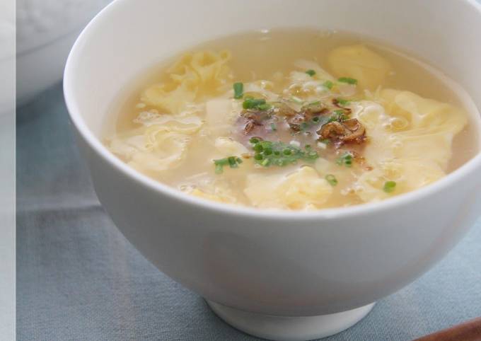 Recipe of Award-winning Potato Broth Egg Soup
