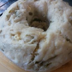 Feta & Spinach Steamed bread A picture of Feta & Spinach Steamed bread.