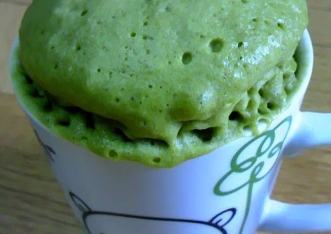 5 Minute Matcha Mug Cake