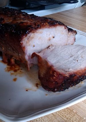 A picture of Oven Roasted Pork Half-Loin.