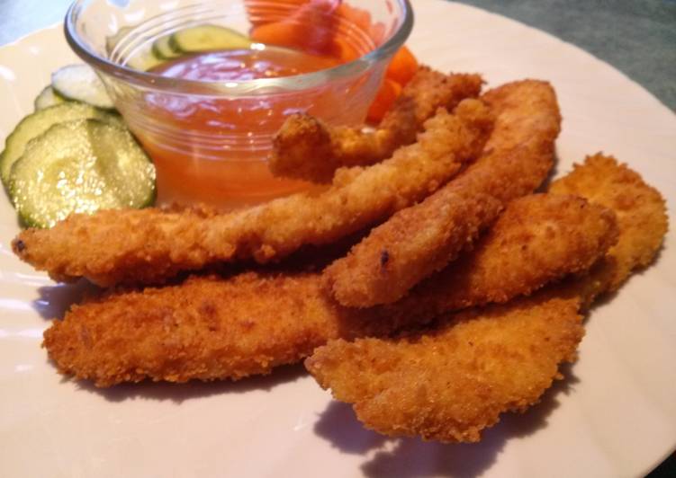 Step-by-Step Guide to Prepare Perfect Down home crispy chicken strips