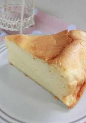 A picture of Just These Ingredients! Souffle Cheesecake.
