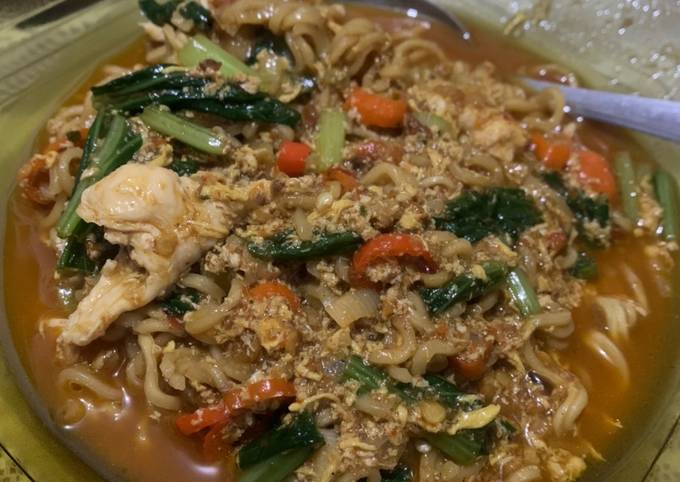 Cara Buat Mie Tektek Kuah (Indomie) Untuk Jualan