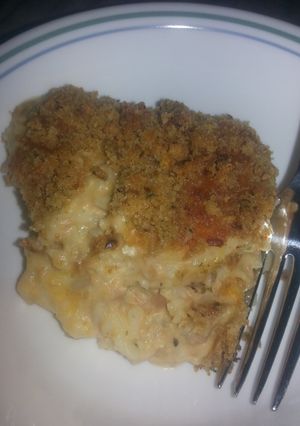 A picture of Creamy Tuna Rice Casserole.