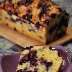 Oil-Free Blueberry Yogurt Cake A picture of Oil-Free Blueberry Yogurt Cake.