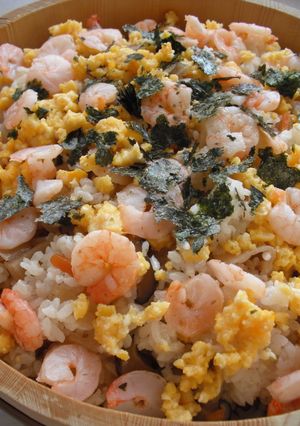 A picture of 5-Ingredient Chirashi Sushi.