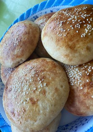 صورة لوصفة خبز تركي 🥯