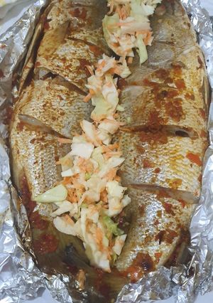 A picture of Grilled fish.