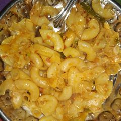 Macaroni pasta A picture of Macaroni pasta.