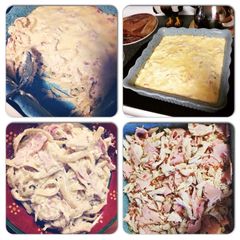 A picture of Chicken Cordon Bleu Pasta Bake.