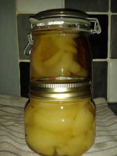 A picture of Spiced Pears Preserve.