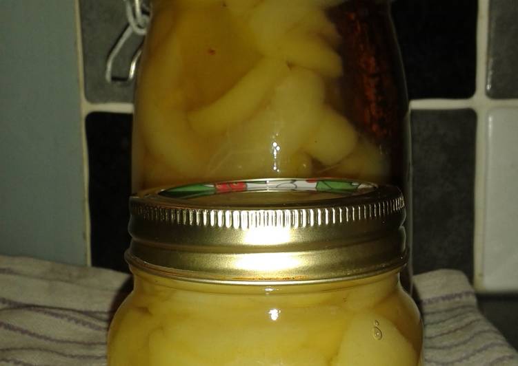 Steps to Make Homemade Spiced Pears Preserve