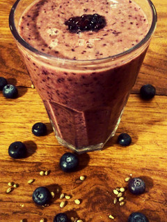 A picture of Hemp and Berry Smoothie.