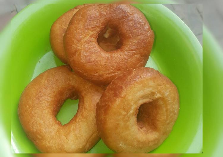 Steps to Prepare Super Quick Homemade Nutmeg flavoured donuts