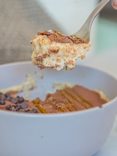 Una foto de Bol proteico con tortitas de arroz