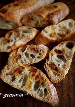 A picture of Caramel Chocolate Baguette.