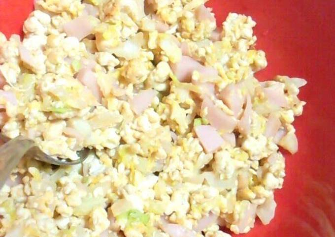 Simple, Fried Rice-style Tofu Recipe