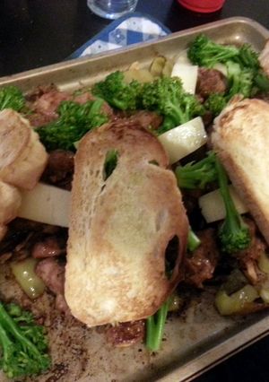 A picture of LOMBARDI'S Platter (A. May & U. Ted's fav place).