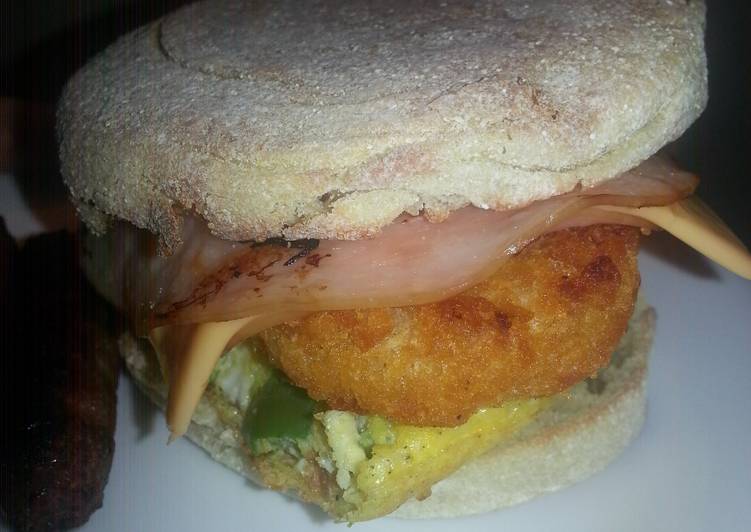 Fresh Ambers breakfast sandwich