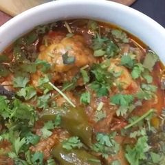 A picture of Chicken karhai.
