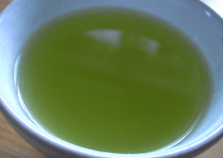 Recipe of Award-winning How to Brew Green Tea