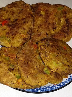 A picture of Veggie Burgers (Lactose Free).