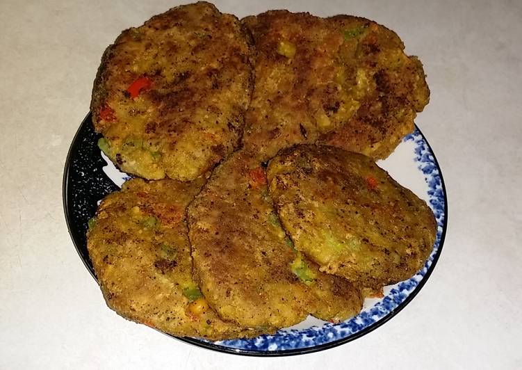 Recipe of Yummy Veggie Burgers (Lactose Free)