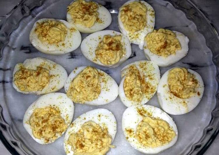 Recipe of Homemade deviled eggs