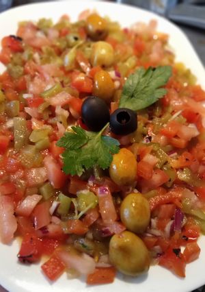 Foto di Insalata di peperoni arrostiti