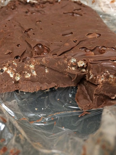 Una foto de Turrón de chocolate