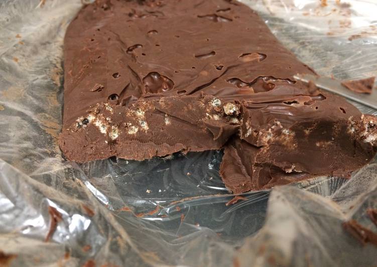 Turrón de chocolate