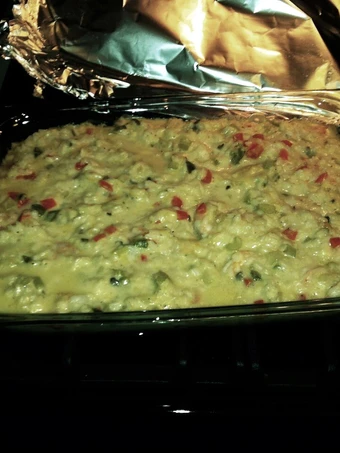 Recipe Mom&#39;s Shrimp Casserole which So Delicious