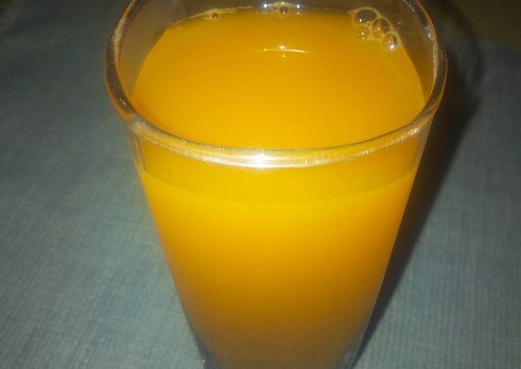 Steps to Make Perfect Carrot juice