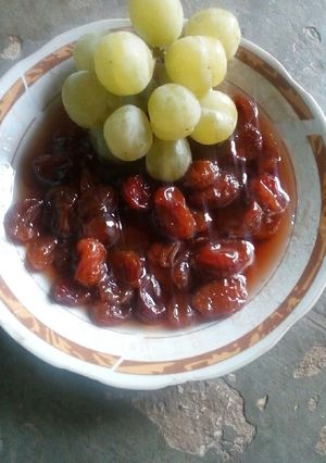 صورة لوصفة مربى العنب