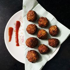 A picture of Lauki Kofta.