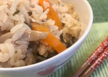 New Recipe Japanese Paella Takikomi Gohan Delicious Simple