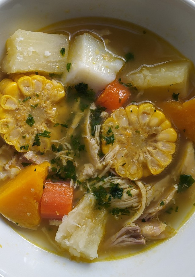Una foto de Sancocho venezolano