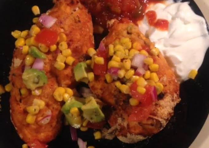 Pico De Gallo Stuffed Chicken