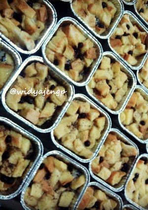 Foto resep Puding Roti Panggang Simple