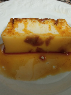 Una foto de Flan