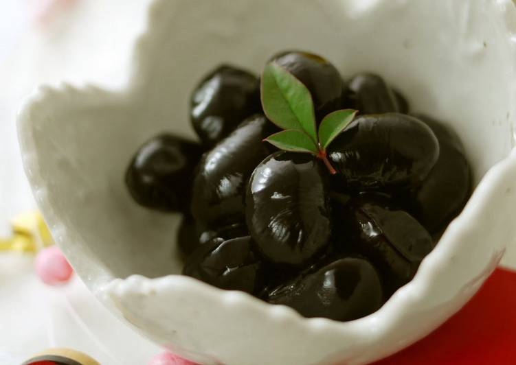 Easiest Way to Make Ultimate Kuromame Black Soybeans for Osechi