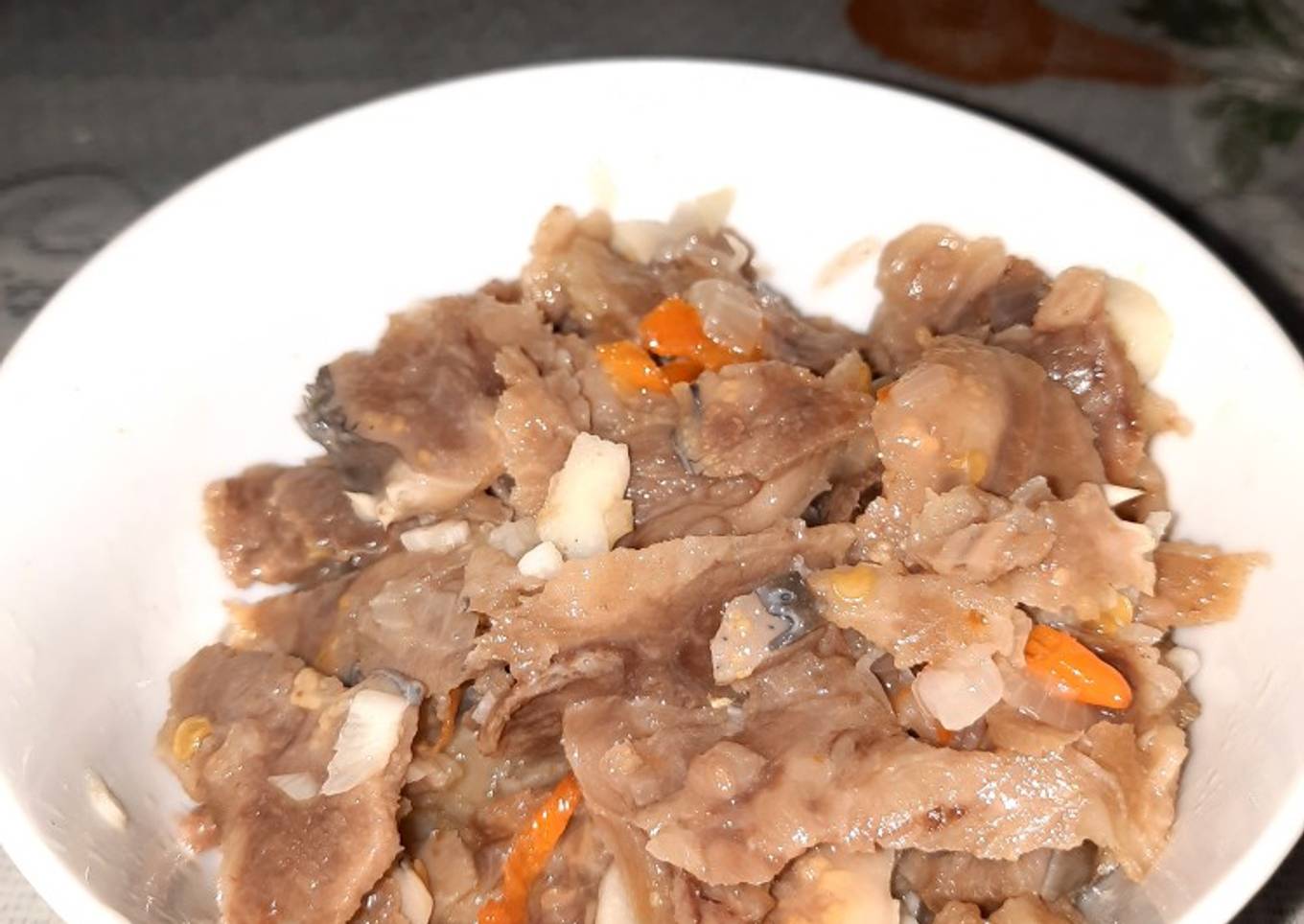 Oseng pipi sapi