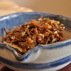 Tazukuri with Walnuts A picture of Tazukuri with Walnuts.