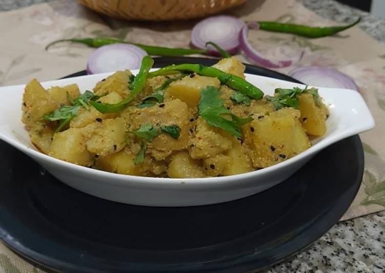 Simple Way to Make Super Quick Homemade Aloo Posto