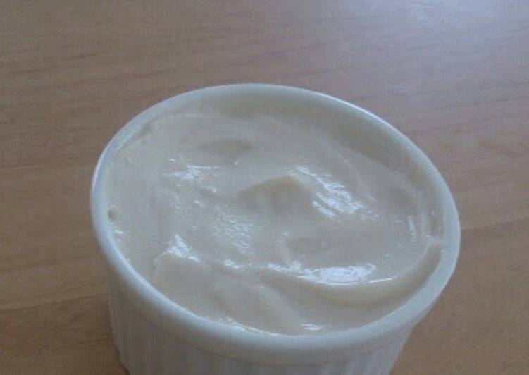 Gently Sweet Macrobiotic Tofu Cream