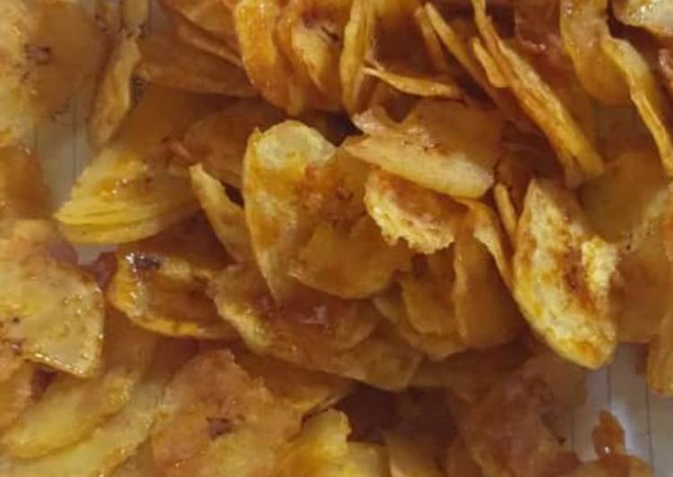 Kripik pisang caramel