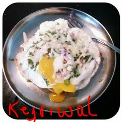 A picture of Eggs Kejriwal.